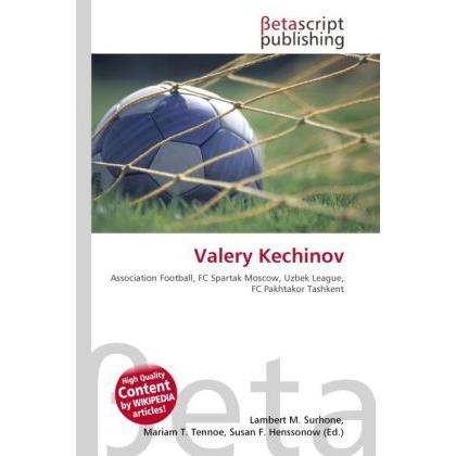 Valery Kechinov, Ratgeber von Lambert M. Surhone, Miriam T. Timpledon, Susan F. Marseken
