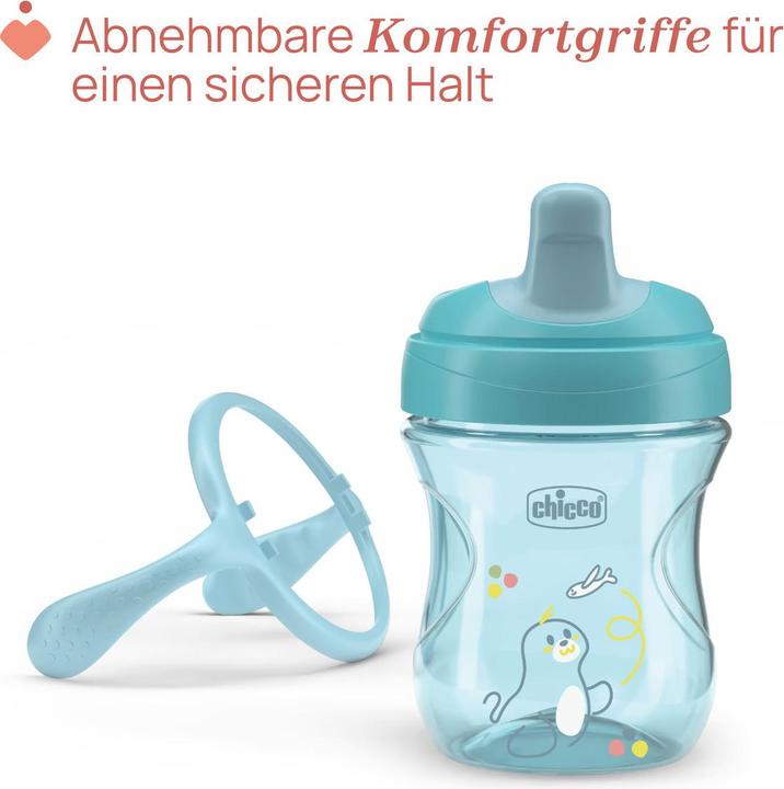 Actual product image Chicco TRAINING Cup Blue 6m+ (200 ml)