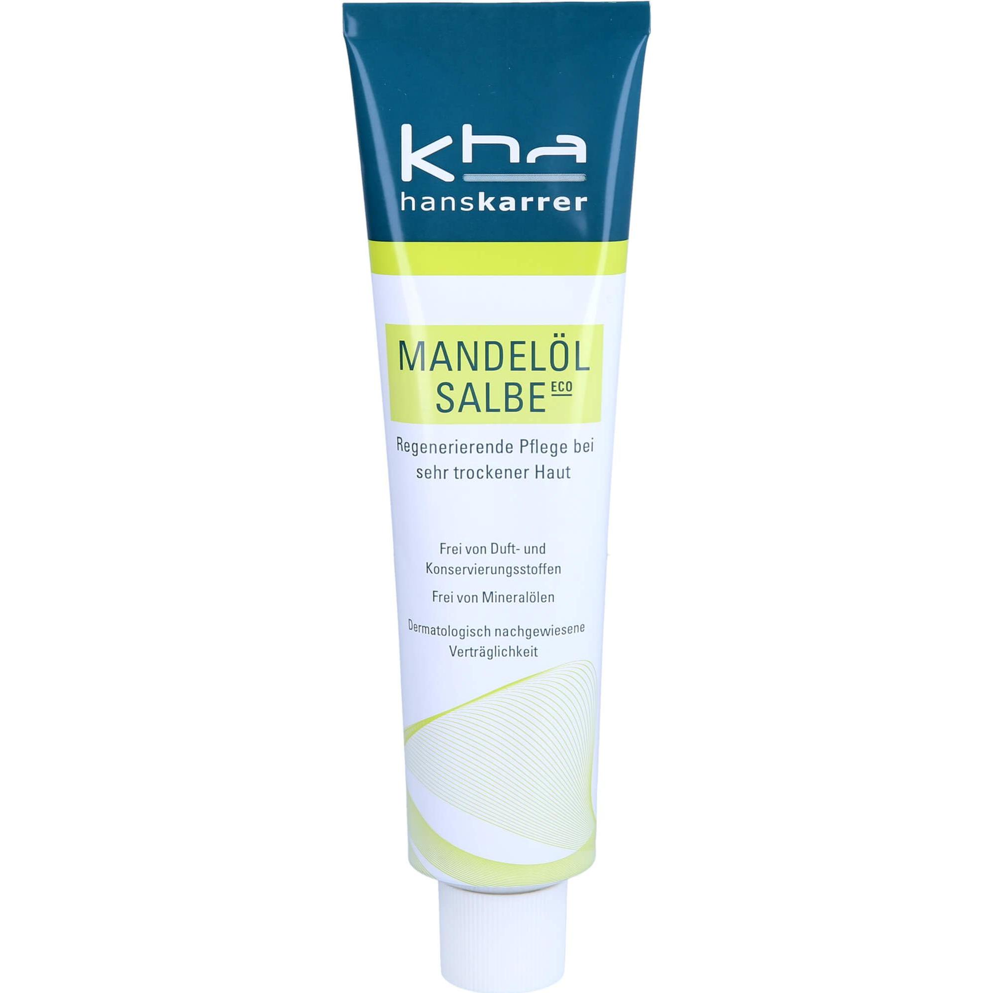 Hans Karrer, Bodylotion, Mandelölsalbe ECO, 100 ml SAL (Körperlotion, 100 ml)