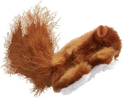 Actual product image KONG Refillables Squirrel brown (7.5x10cm) (Catmint toy)