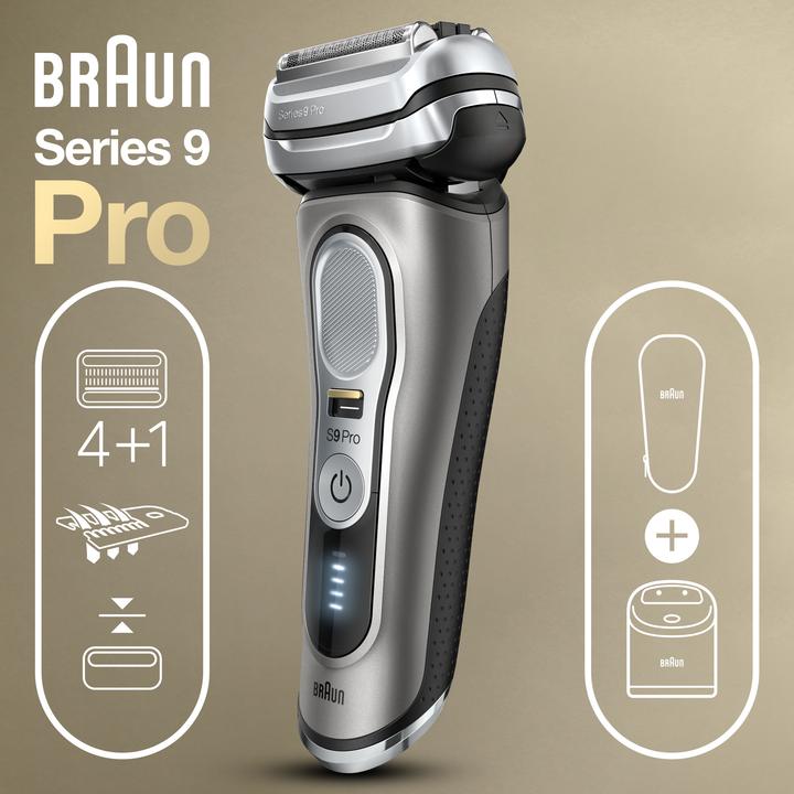 Produktbild Braun Shaver 9465CC Operating time (max) 60 min, Wet & Dry, Graphite