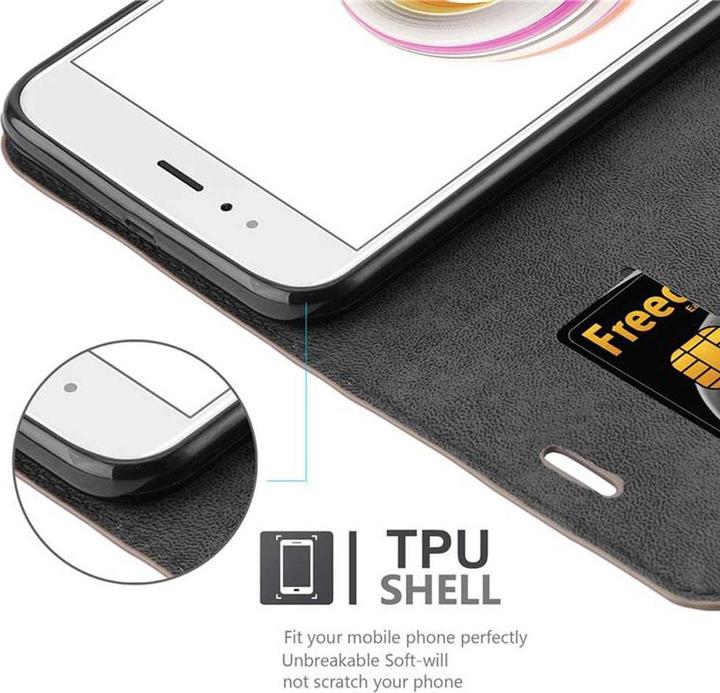 Productafbeelding Cadorabo Boek Onzichtbare Magneethoes (Xiaomi Mi A1, Xiaomi Mi 5X)