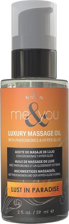 Image du produit Sensuva me and you massage oil lust in paradise 59ml