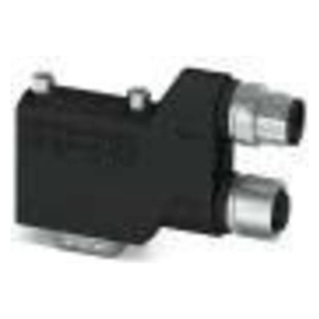 Phoenix Contact D-SUB busconnector SUBCON-PLUS-CAN/90/M12 Inhoud: 1 st (2902323), Kabels + Stekkers, Zwart