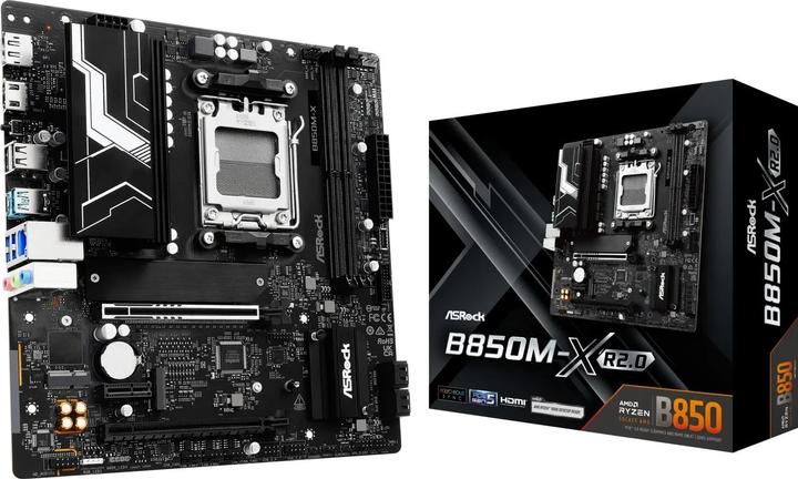 AsRock B850M-X R2.0 (AM5, AMD B850, mATX)