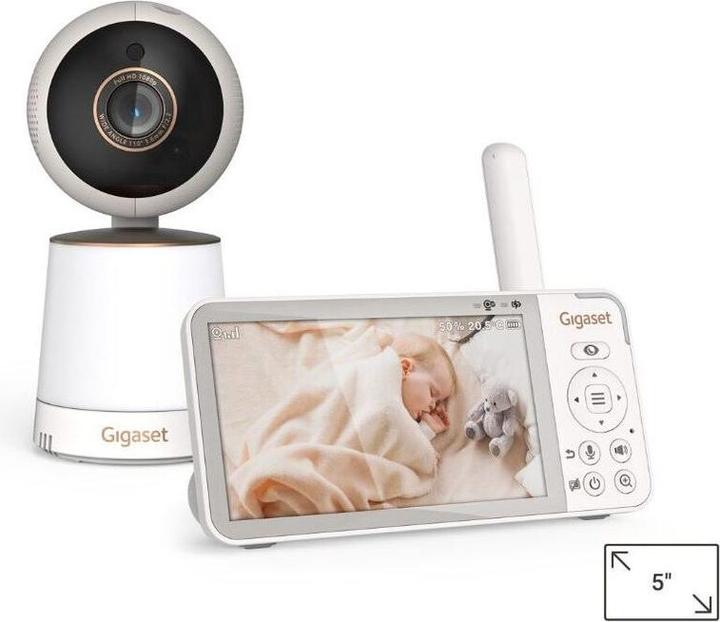 Produktbild Gigaset BABY 500 Video w (Babyphone mit Kamera, 300 m)
