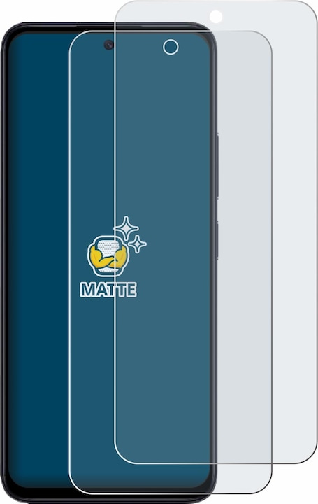 Actual product image BROTECT Anti-glare screen protector matt (2 Piece, Xiaomi Redmi 12)