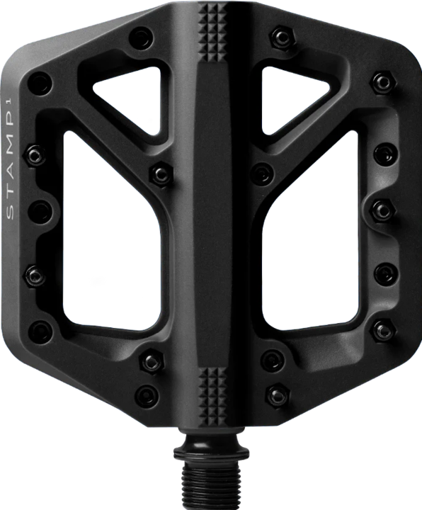 Actual product image Crankbrothers Pedal Stamp 1 small black Gen 2