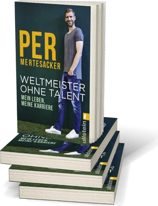 Actual product image Weltmeister ohne Talent (German, Per Mertesacker, 2021)