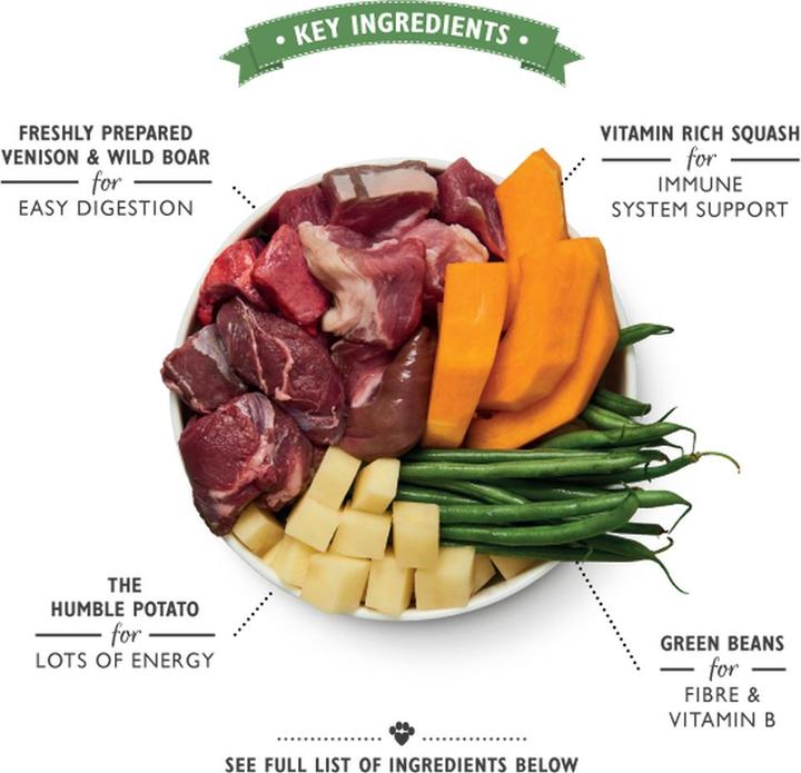 Produktbild Lily's Kitchen Venison and Wild Boar Terrine (Adult, Junior, Senior, 6 Stk., 400 g)