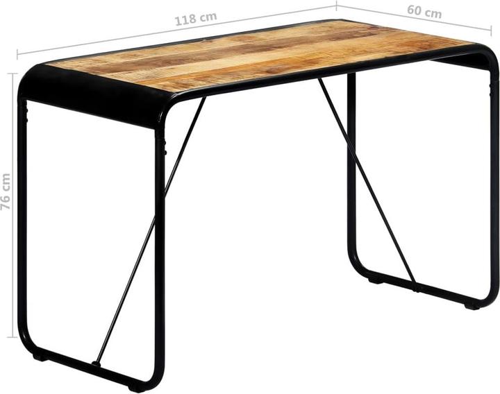 Image du produit vidaXL Esstisch (118 x 60 x 76 cm)