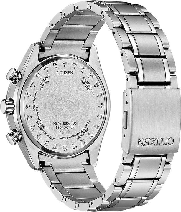 Produktbild Citizen BY1010-81L Eco-Drive Mondphase Titanium Funkuhr 43mm 10ATM (Mondphasenuhr, Funkuhr, 43 mm)