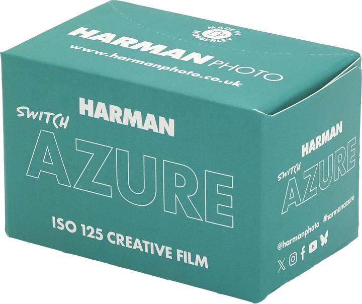 Actual product image Harman Photo SWITCH AZURE 125 film - 135-36
