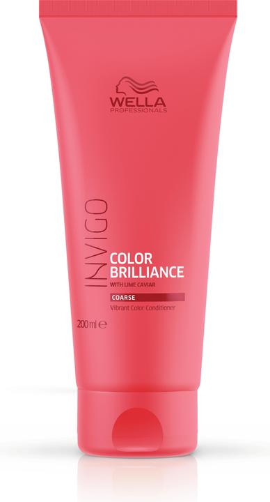 Actual product image Wella Invigo Color Brilliance - Vibrant Color Conditioner Coarse (200 ml)