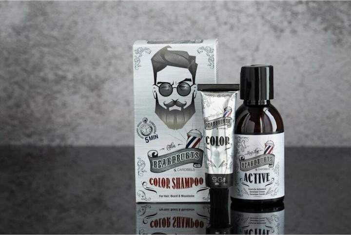 Actual product image Beardburys Color Shampoo 9G Grey (Liquid shampoo)