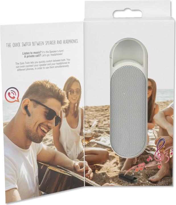 Produktbild 4smarts In-Ear-Kopfhörer Eara Twin Weiss (ANC, 3 h, Kabellos)