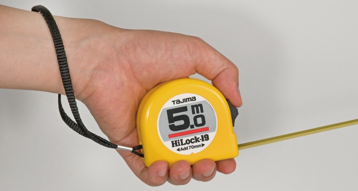 Produktbild Tajima roulette 5m x 25mm, yellow