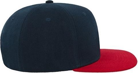 Actual product image Atlantis Snap Back Flat Shield 6 Panel Cap (Pack of 2)