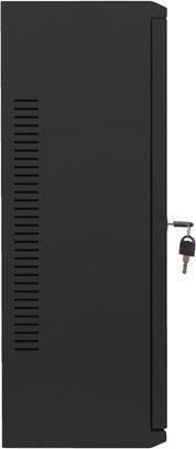 Produktbild Lanberg SZAFA INSTALACYJNA RACK WISZĄCA 19 6U+3U 540X200 NISKOPROFILOWA CZARNA (ZŁOŻONA) (6 HE, 19 Zoll Rack)