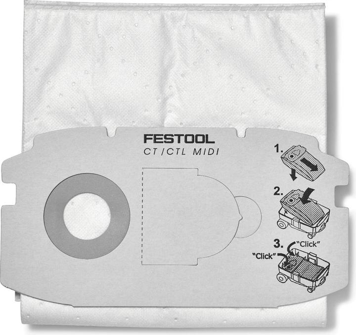 Produktbild Festool Selfclean Filtersack SC FIS-CT MIDI/5