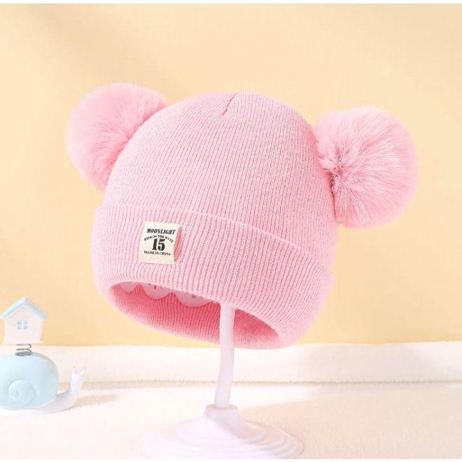 Produktbild MU Style Moonlight Series Kinder Winter Mütze inkl. Halswärmer (One Size)