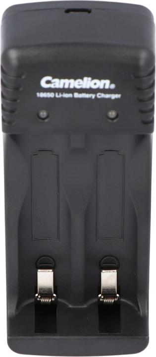 Produktbild Camelion Ladegerät inklusive Micro USB Ladekabel passend für 1 oder 2 Li-ion Akku 18650er (Ladegerät ohne Akku)