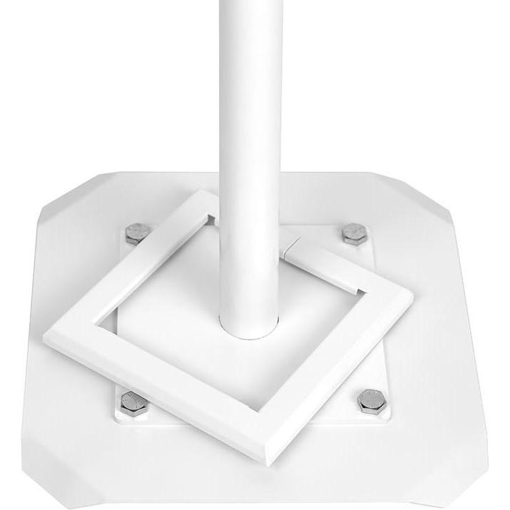 Gripzo Standfuss Bodenplatte für Tablet Bodenständer, weiss, Tablet Halterung, Weiss