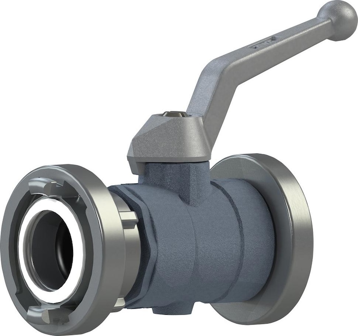 Actual product image AWG Hose shut-off with ball valve, version C