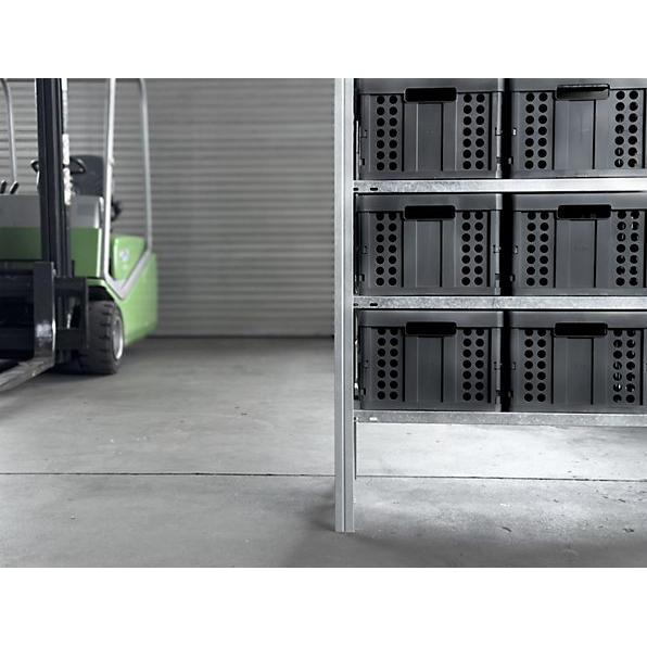 Thumbnail - 2x kaiserkraft, Aufbewahrungsbox, Clax (53 x 37 x 27 cm, 46 l)