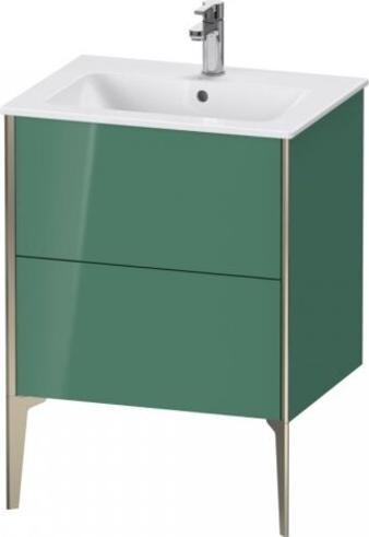 Actual product image Duravit XViu 4481 Vanity unit vertical, 2 drawers, for wash basin ME by Starck 233663, 610x480 mm (61 x 48 x 59.5 cm)