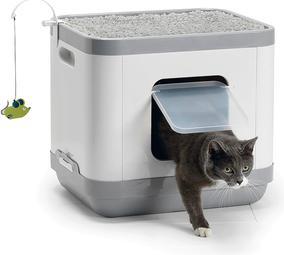 Actual product image Moderna Cube II (Cat litter box closed)
