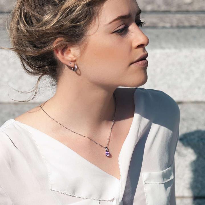 Image du produit Bijouteria Créoles (Acier inoxydable, Cristallin)