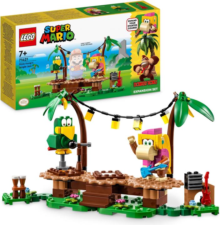 Produktbild LEGO Dixie Kongs Dschungel-Jam - Erweiterungsset (71421, LEGO Super Mario)
