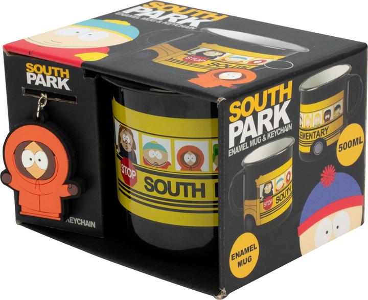 Immagine prodotto Blue Sky South Park: Tazza e portachiavi smaltati (500 ml, 1 x)