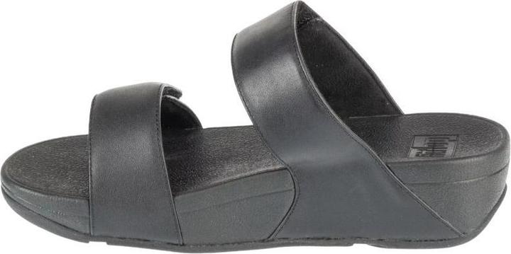 Actual product image Fitflop Lulu Adjustable Leather Slippers Dames (41)