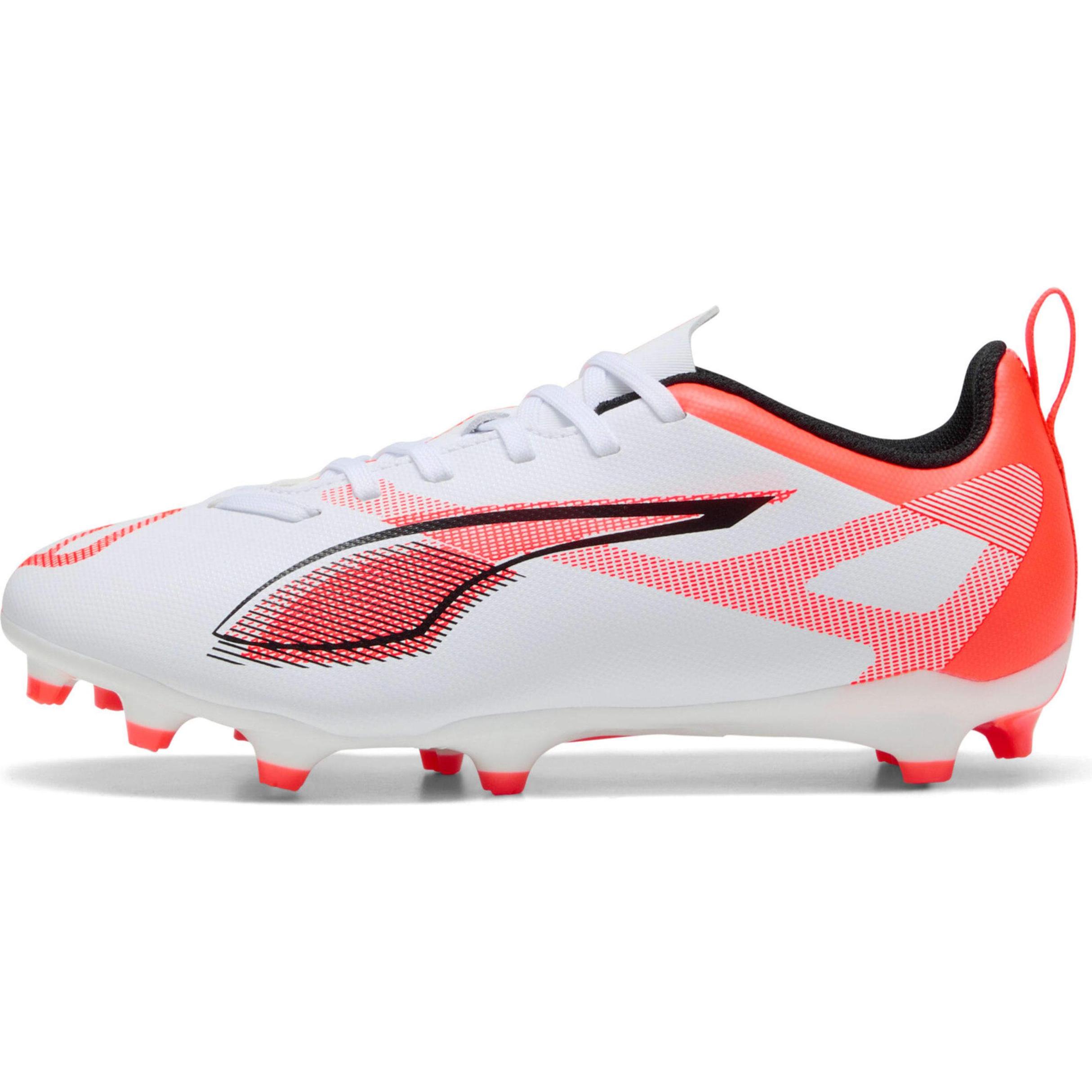 Puma, Unisex, Fussballschuhe, ULTRA 5 PLAY FG/AG Jr (34), Weiss