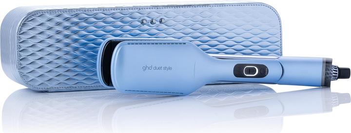 ghd Collection Iced Luxe - Duet Style Édition limitée - Styler 2 en 1 à air chaud en bleu ciel (Fer plat)