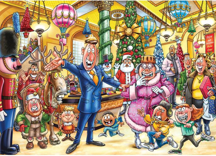 Actual product image Jumbo Wasgij Christmas 21 - Fröhliche Verwandlung (1000 pieces)