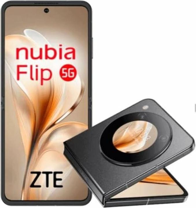 ZTE Nubia Flip 5G 8Gb 256Gb 1.4"-6.9" (256 GB, Cosmic Black, 6.90", Dual SIM, 5G)