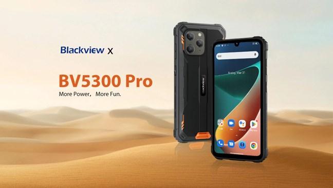 Actual product image Blackview BV5300 Pro (64 GB, Black, Green, 6.10", Dual SIM, 4G)