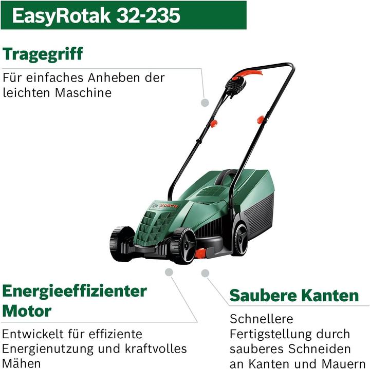 Produktbild Bosch Home & Garden EasyRotak 32-235 (Netzbetrieb)