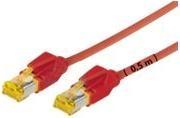 Immagine prodotto Tecline Cavo patch S/FTP, PiMF, Cat 6a, rosso, 2,0 m Per 10 Gigabit/s, senza alogeni, con cavo Draka e (SFTP, CAT6a, 2 m)