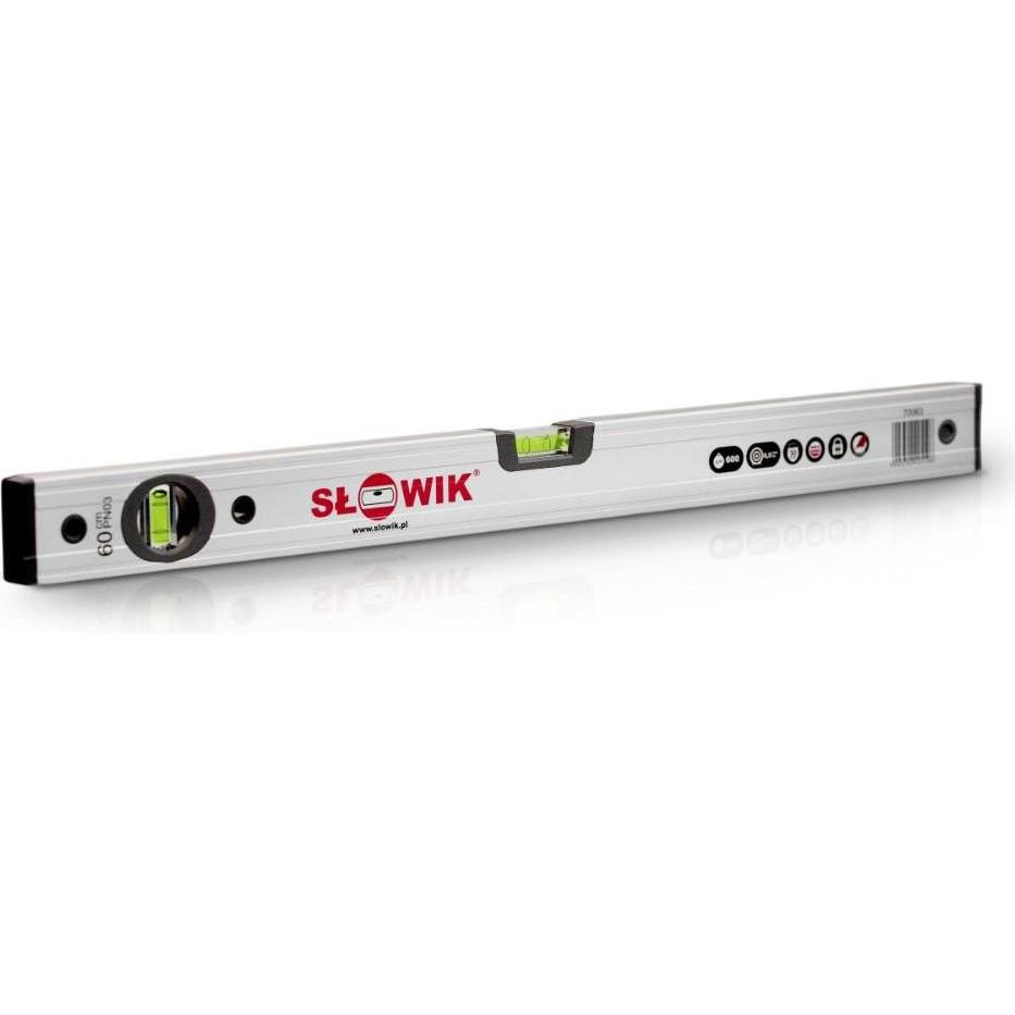 Słowik, Wasserwaage, GLOSSAR ELOXIERTE EBENE P03 800mm (80 cm)