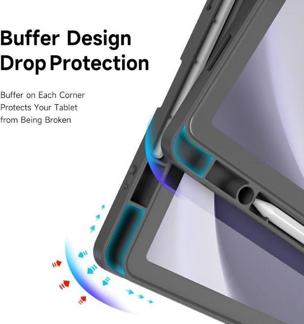 Actual product image Dux Ducis Magi Series Bookcover Hülle (Samsung Galaxy Tab A11+, Samsung Galaxy Tab A9+)