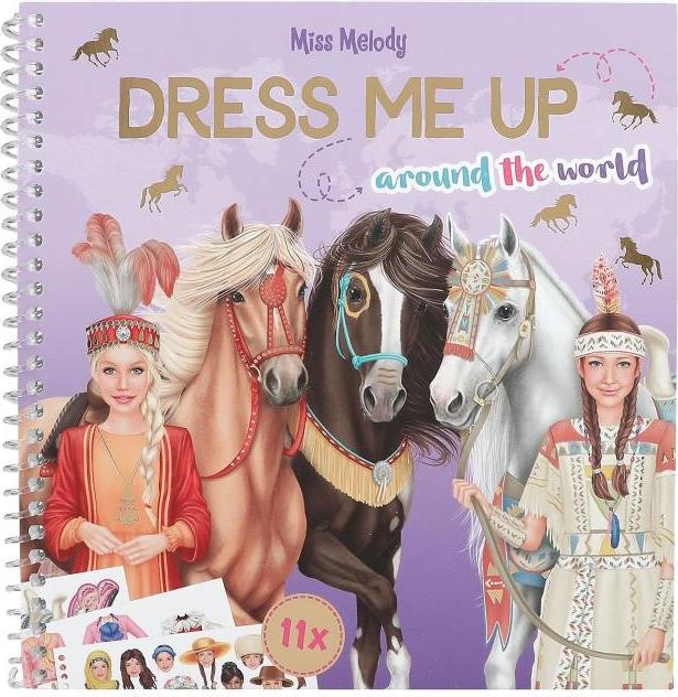 Actual product image Depesche Miss Melody - Dress me Up around the world - (412431)