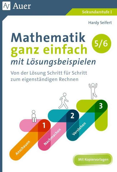 Produktbild Mathematik ganz einfach mit Lösungsbeispielen 5-6 (Deutsch, Hardy Seifert, 2018)