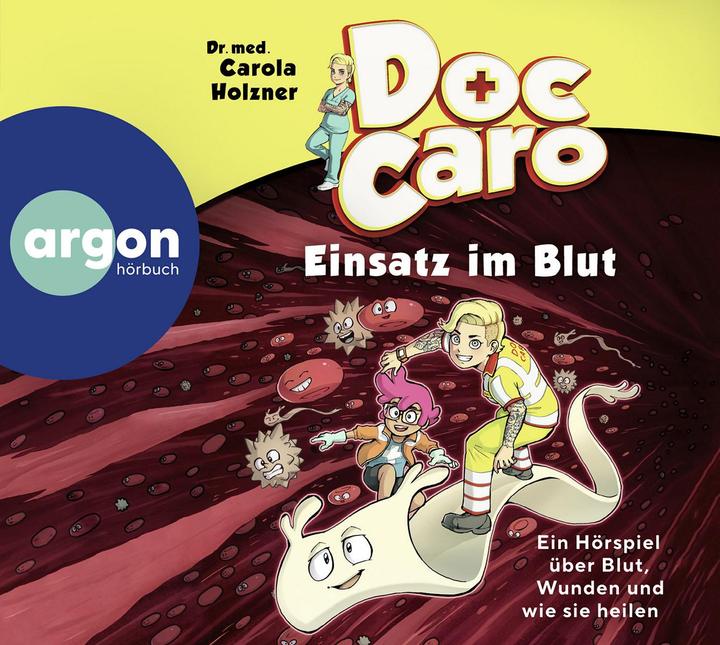 Doc Caro - Einsatz im Blut (hoorspel over bloed, wonden, ) (Carola Holzner, Duits)