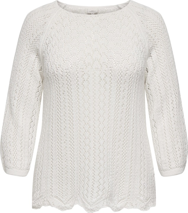 Only Rundhals Plus Pullover Strickpullover