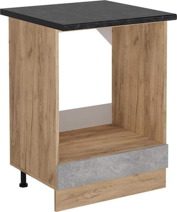 Anthrazit, Beton, Goldkraft Eiche