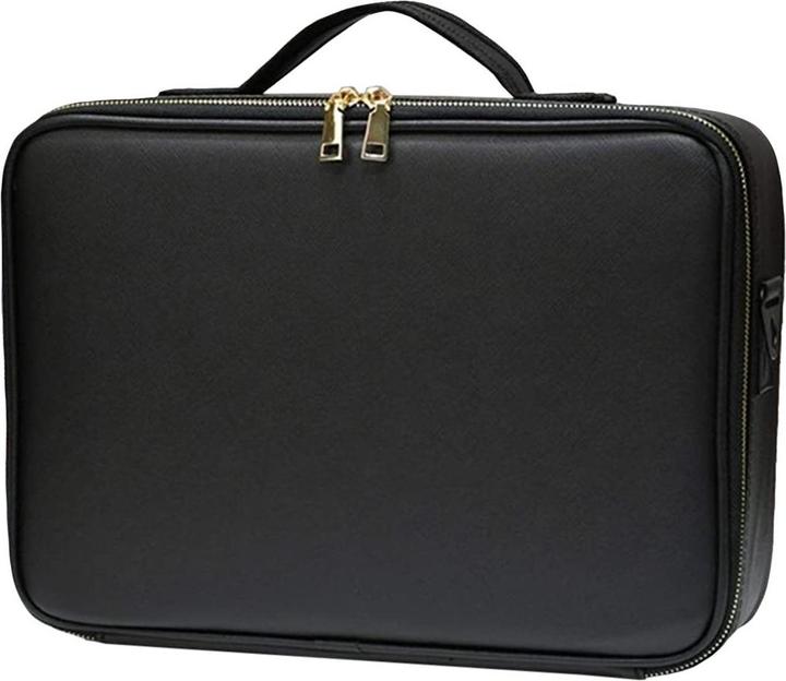 Schwarz mit goldenen Details